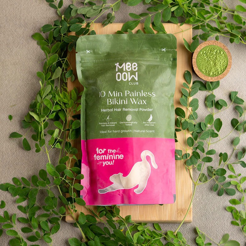 Meeoow Bestsellers - Natural & Herbal Hair Removal Wax Powder for Women